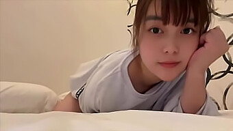 A Charming Girl'S Solo Play And Masturbation Session In Pajamas