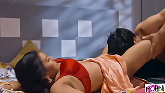 Young Indian Stud Satisfies His Stepmom'S Sexual Desires In Homemade Video