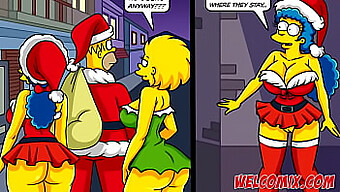 Simpsons Hentai: Un Regalo Tabú De Navidad De La Esposa Compartida