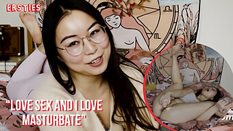 New To Sex Toys: Cute Asian Babe Explores Pleasure With Vibrator