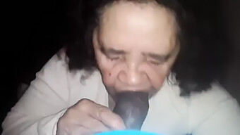 Elderly Woman Enjoys Big Black Cock In Amateur Video