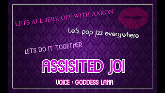 Indulge In Some Dirty Talk And Assisted Masturbation With Aaron