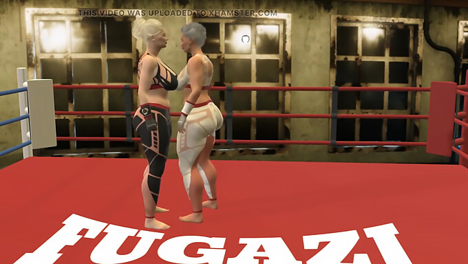 Mature Women Face Off In An Intense 3d Fight Scene