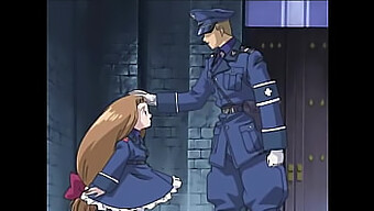 Angel Core In Uncensored Hentai: Teen Virgin Babe Seduces Police Officer